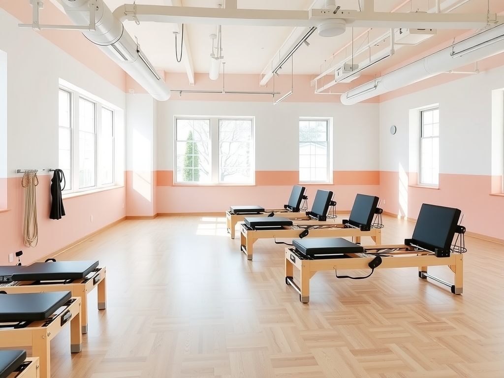 ピラティススタジオCOREの内観